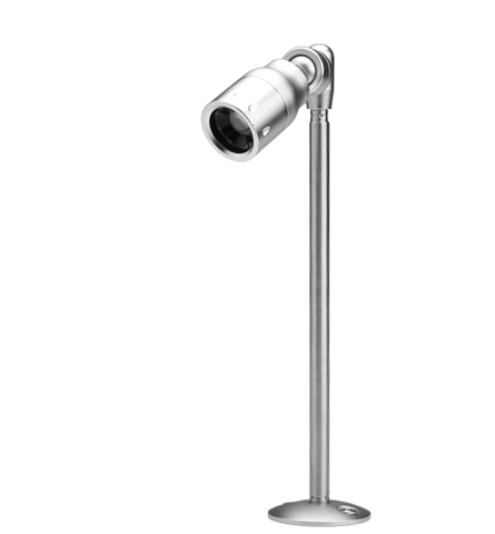 1w led stalk lights zoomable for jewelry display cases lighting