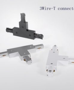 T connector for led track lighting