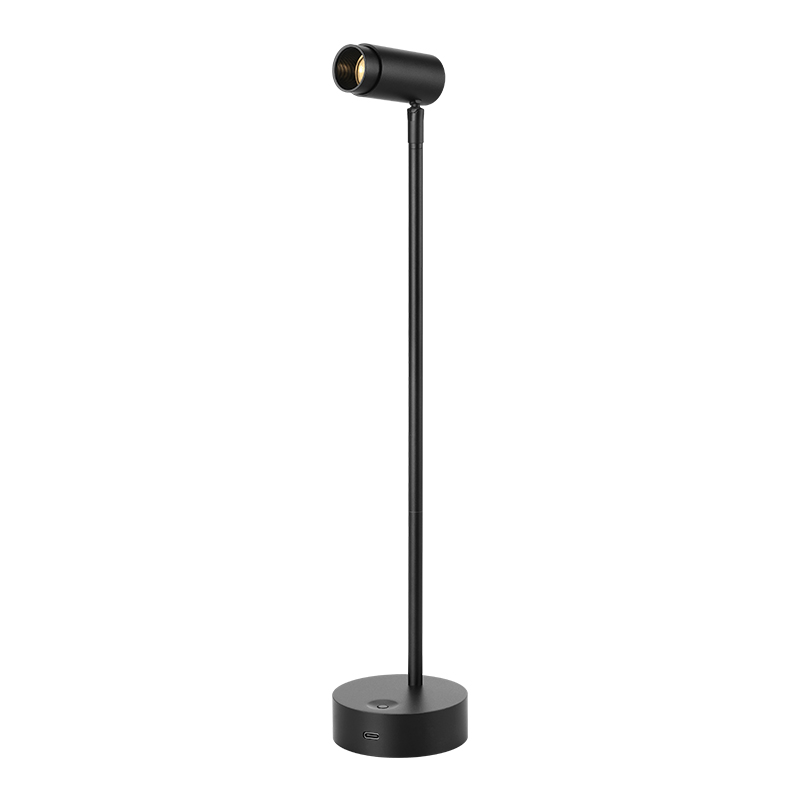 Eclairage LED Vitrine Sans Fil Rechargeable USB, Noir Lampe de