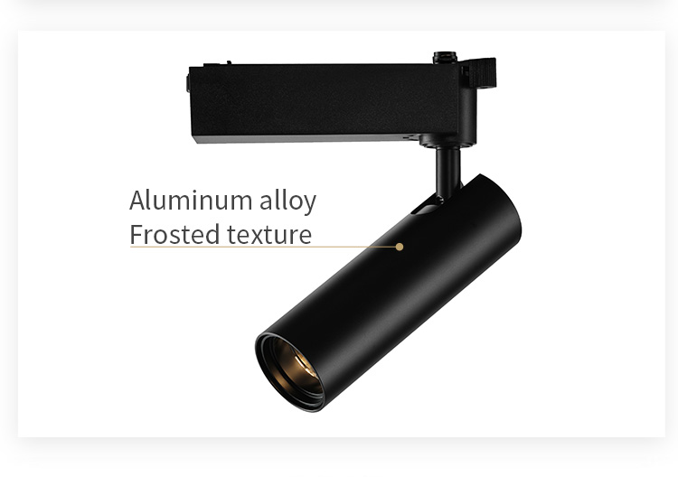 Foco LED con boa disipación de calor de aliaxe de aluminio