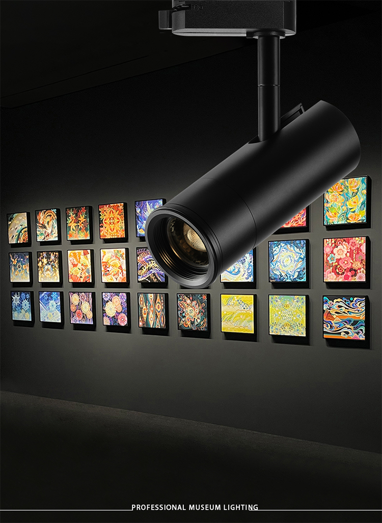 12W LED tracklight for art gallery